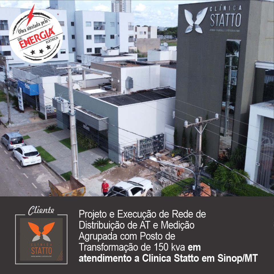 Obra atestada pela Dr. Energia Elétrica