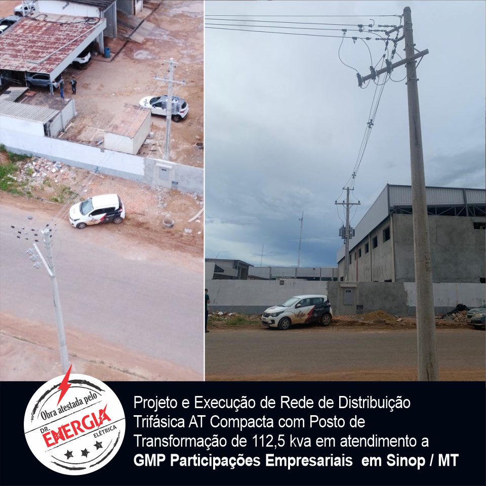Obra atestada pela Dr. Energia Elétrica